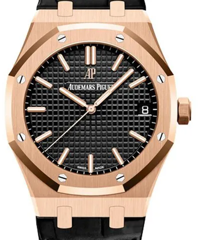 Audemars Piguet Royal Oak 15500OR.OO.D002CR.01 41mm Rose gold Black