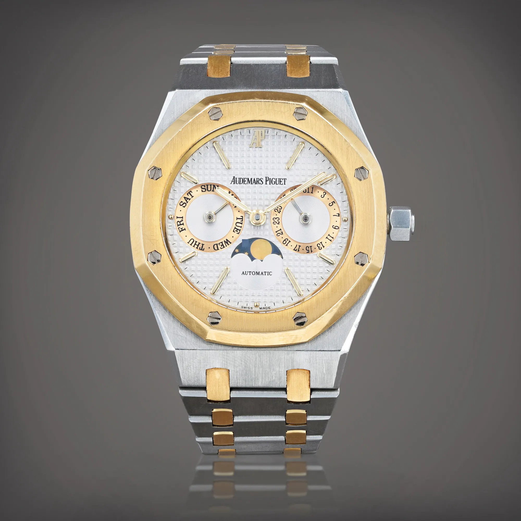 Audemars Piguet Royal Oak 25594 36mm Yellow gold and stainless steel Silver