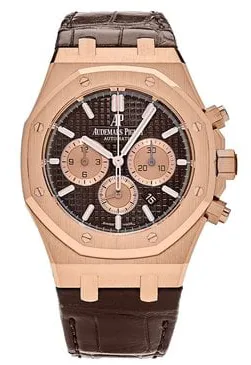 Audemars Piguet Royal Oak 26331OR.OO.D821CR.01 41mm Rose gold Brown