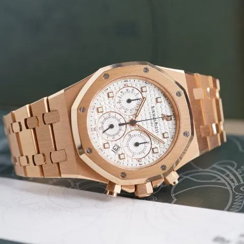 Audemars Piguet Royal Oak 25960OR.OO.1185OR.01 39mm Rose gold White