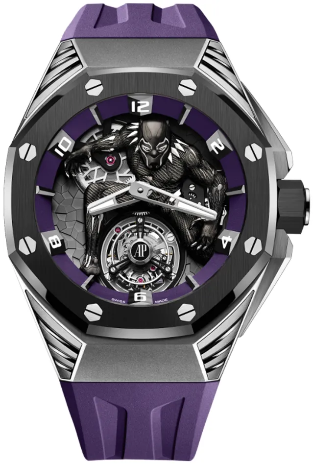 Audemars Piguet Royal Oak Concept Tourbillon 26620IO.OO.D077CA.01 42mm Titanium Multi-color