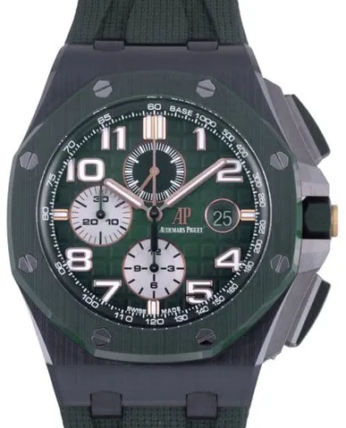 Audemars Piguet Royal Oak Offshore 26405CE.OO.A056CA.01 44mm Ceramic Green