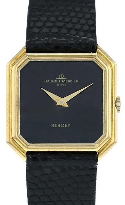 Baume & Mercier 38260 27mm Yellow gold Black