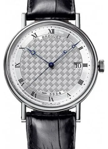 Breguet Classique 5177BB/12/9V6 38mm White gold Silver