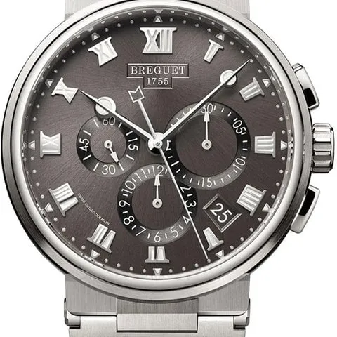 Breguet Marine 5527TI/G2/TW0 42.5mm Titanium Gray