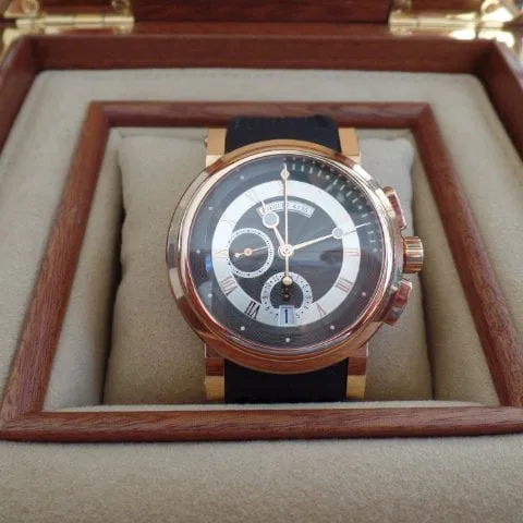 Breguet Marine 5827BR/Z2/5ZU 42mm Rose gold Black