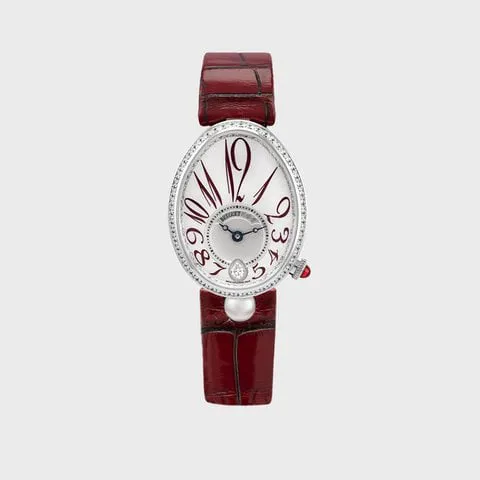 Breguet Reine de Naples 8918BB/5P/964/D00D3L 36.5mm White gold Mother-of-pearl