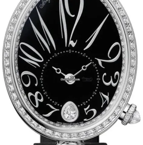 Breguet Reine de Naples 8918BB/2N/764/D00D 28.45mm White gold Black