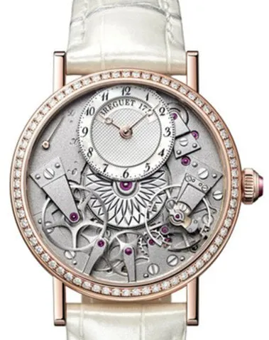 Breguet Tradition 7038BR/18/9V6/D00D 37mm Rose gold White