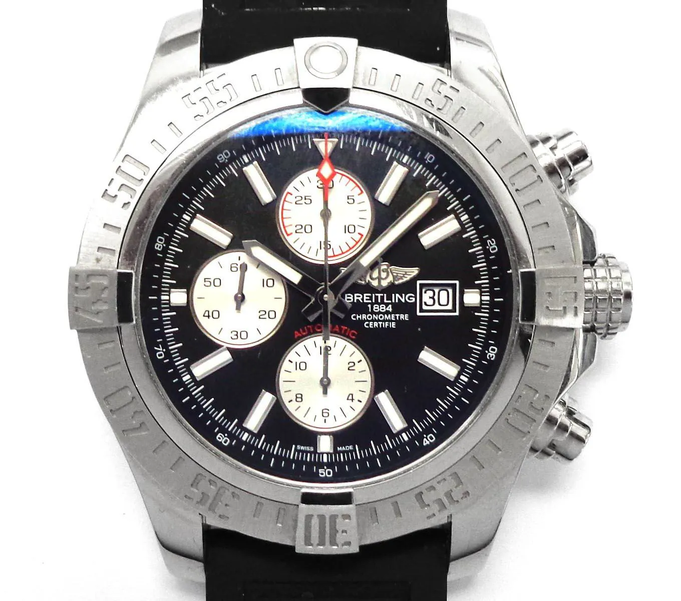 Breitling Avenger A13371 47mm Stainless steel Black