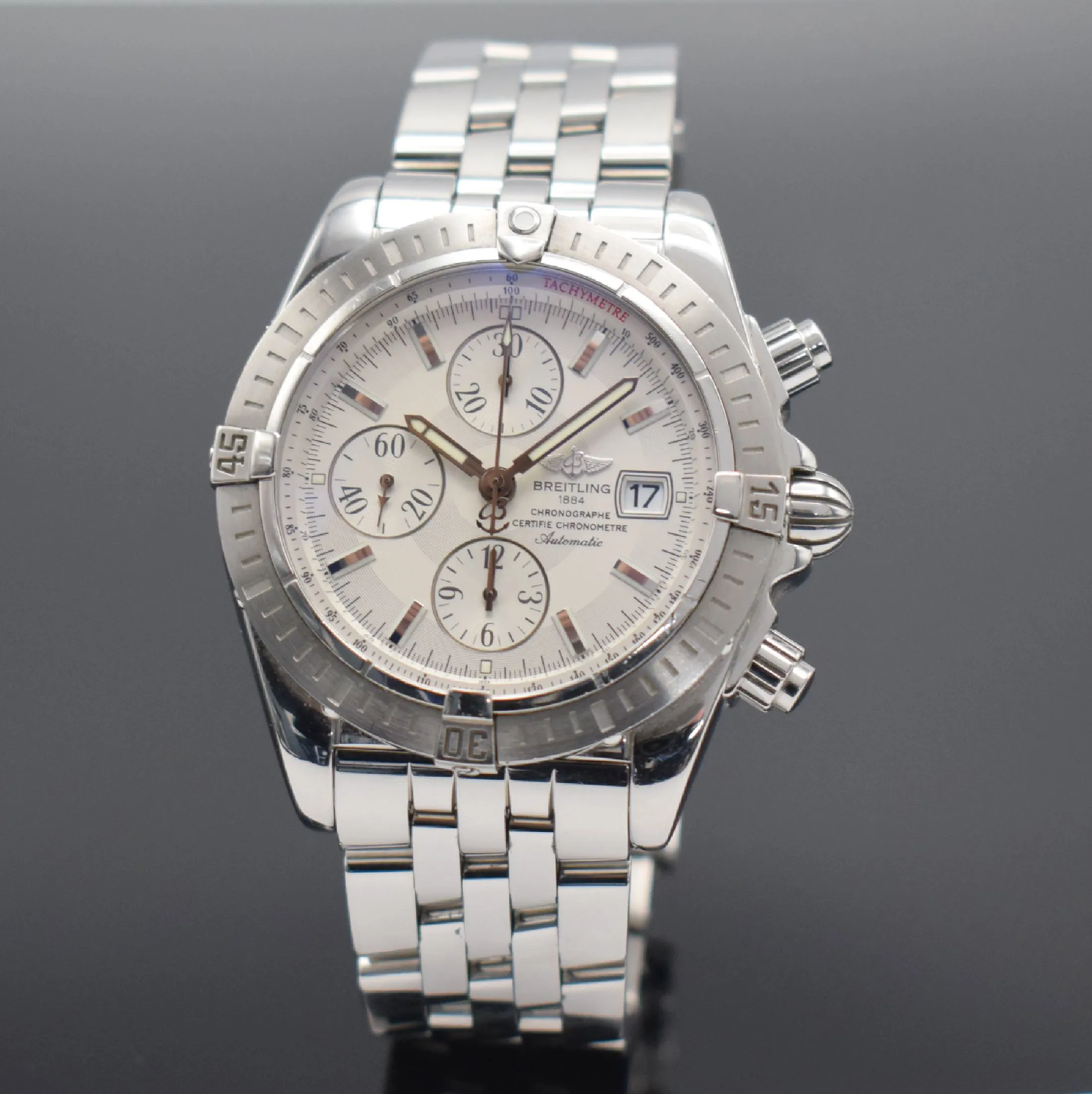 Breitling Chronomat A13356 43mm Stainless steel Silver