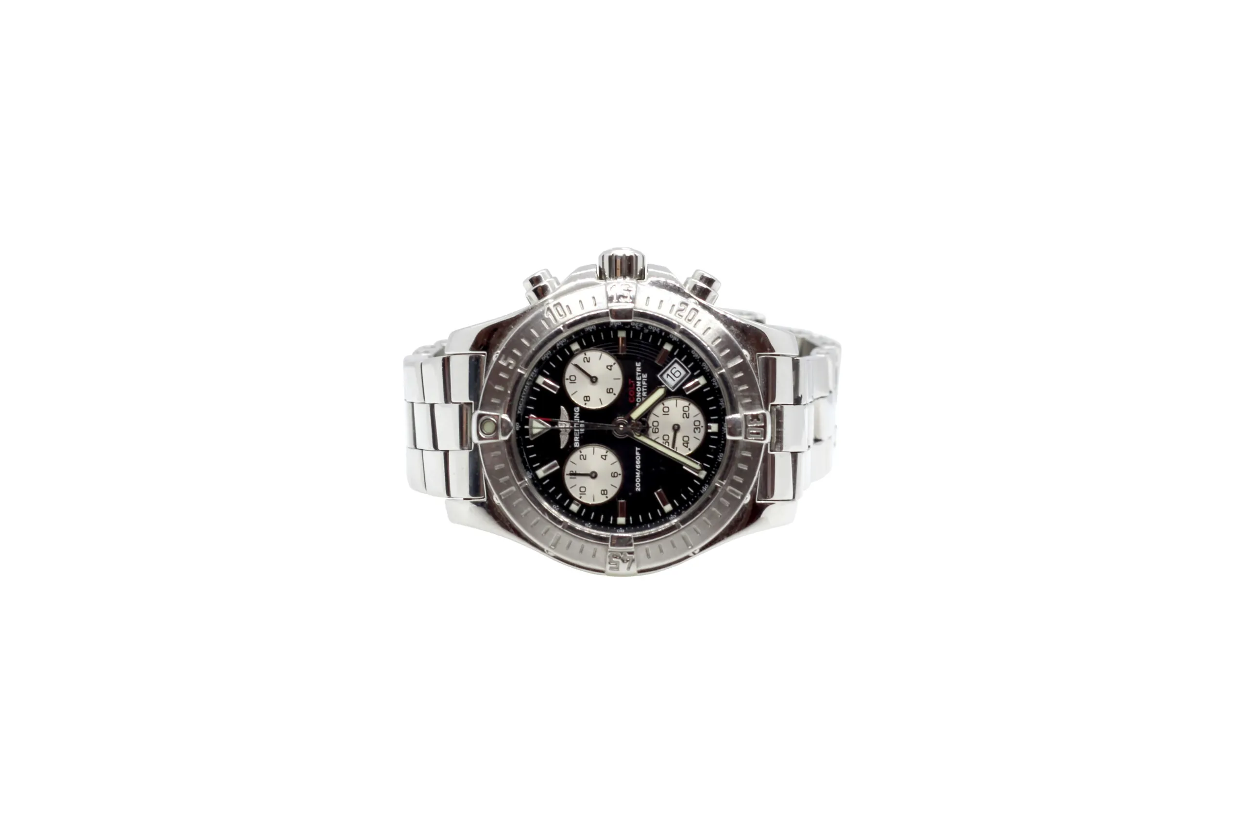 Breitling Colt A73380 40mm Stainless steel Black