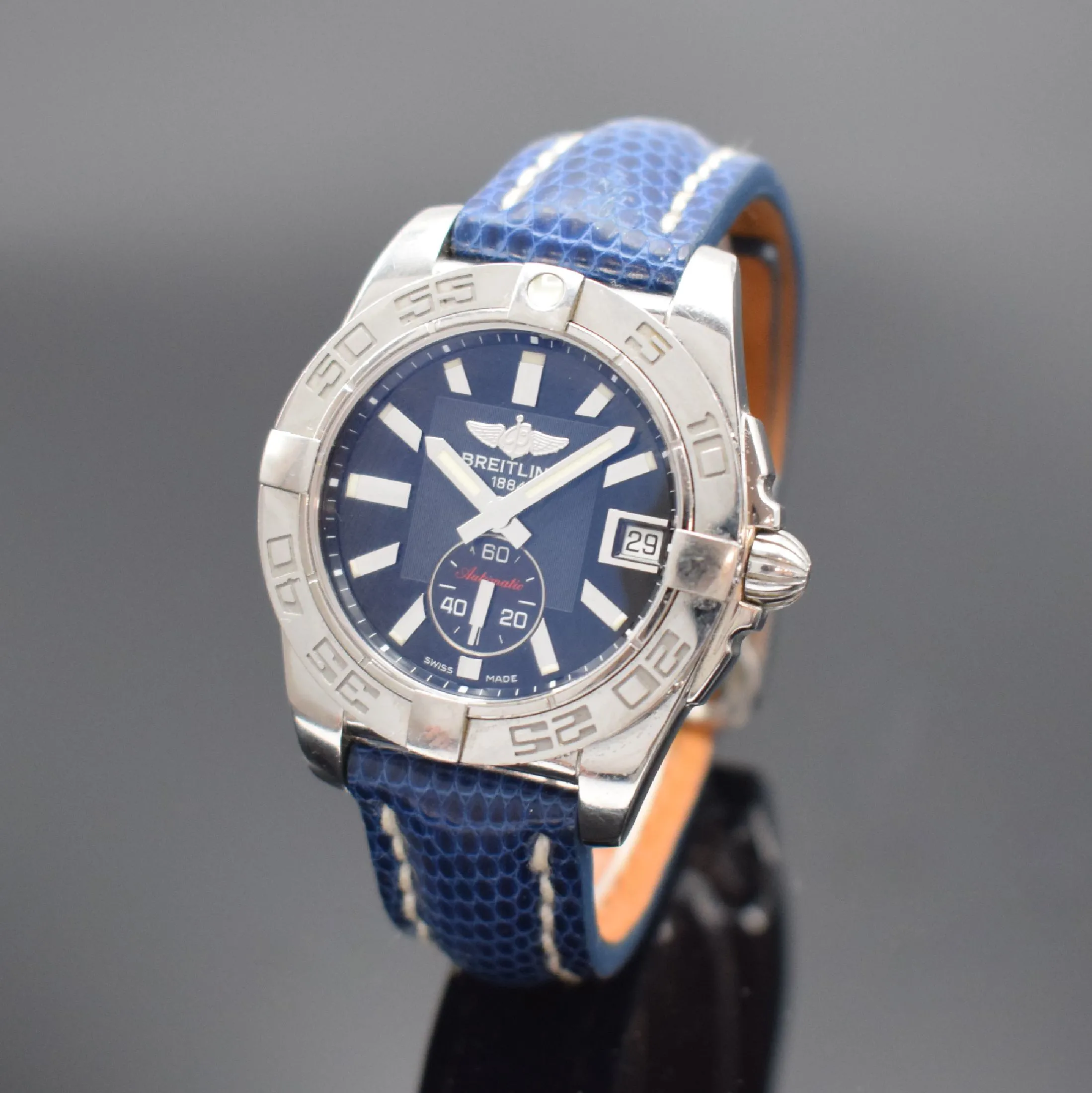 Breitling Galactic A37330 36mm Stainless steel Blue