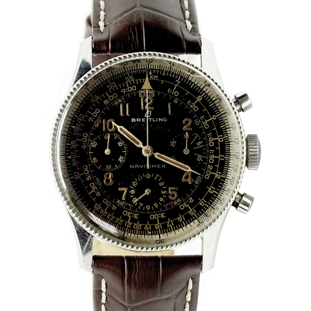 Breitling Navitimer 806 40mm Stainless steel Black