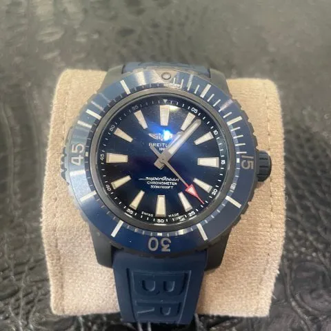 Breitling Superocean V17369161C1S1 46mm Titanium Blue