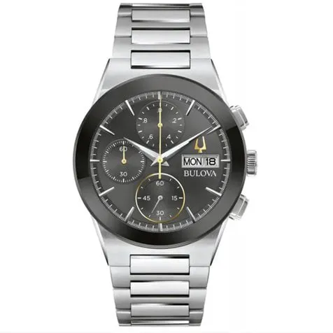 Bulova 96C149 41mm Stainless steel Gray