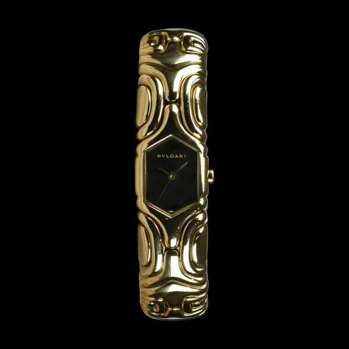 Bulgari BJ01 17mm Yellow gold Black