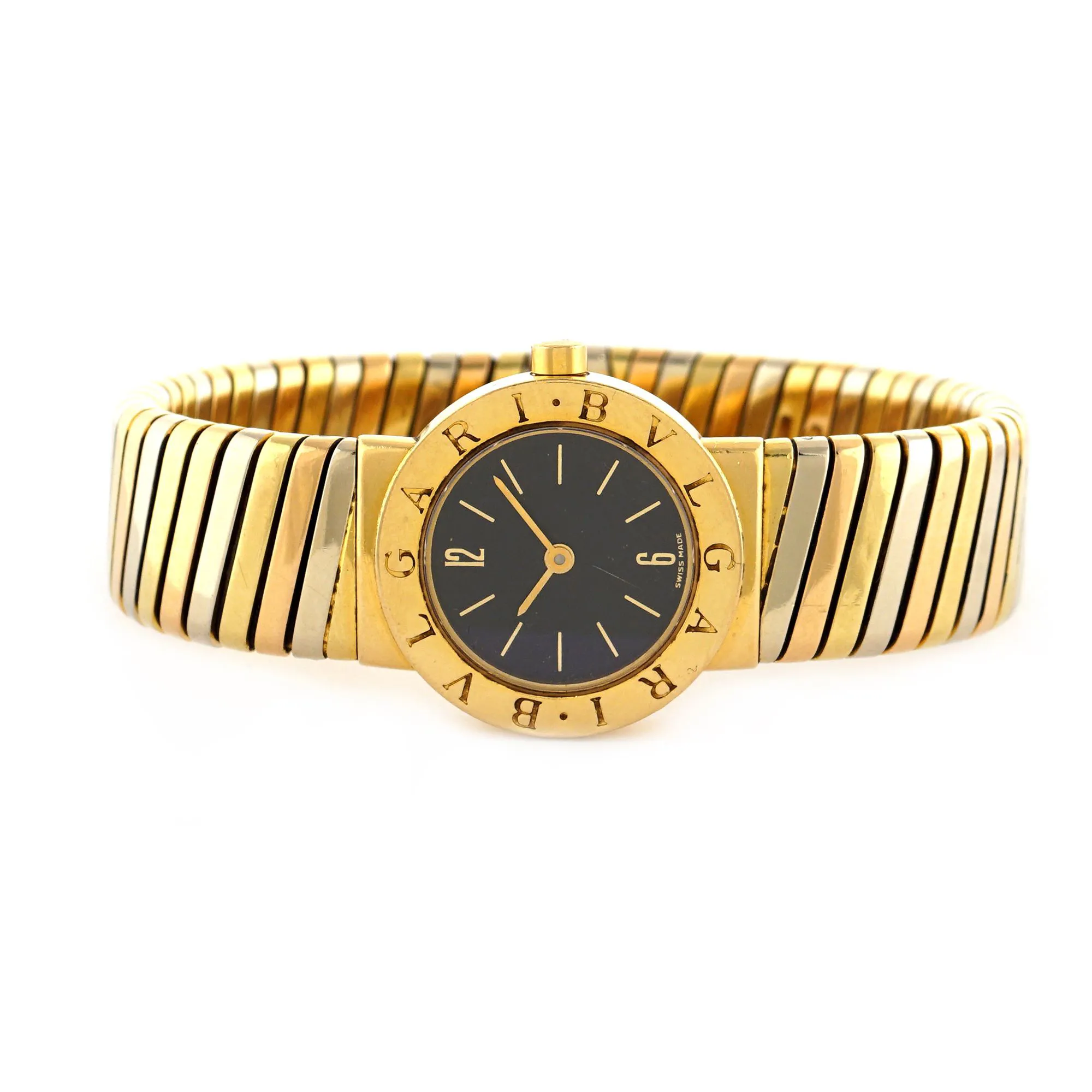 Bulgari Bulgari BB 23 2T 26mm Yellow gold Black 2