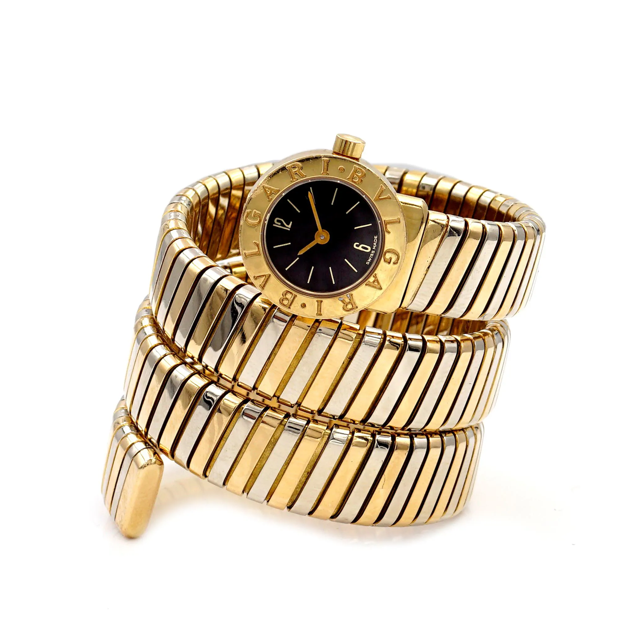 Bulgari Bulgari BB191T 19mm Yellow gold Black 2