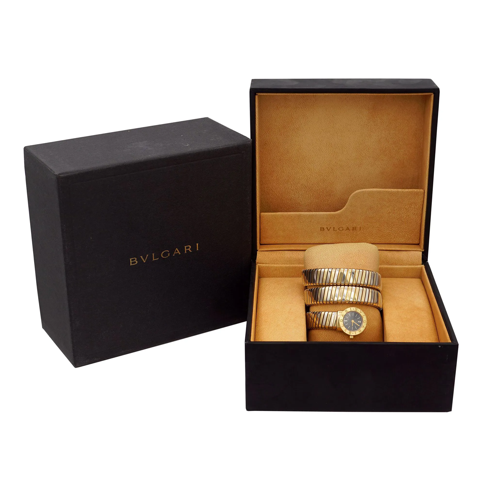 Bulgari Bulgari BB191T 19mm Yellow gold Black 3