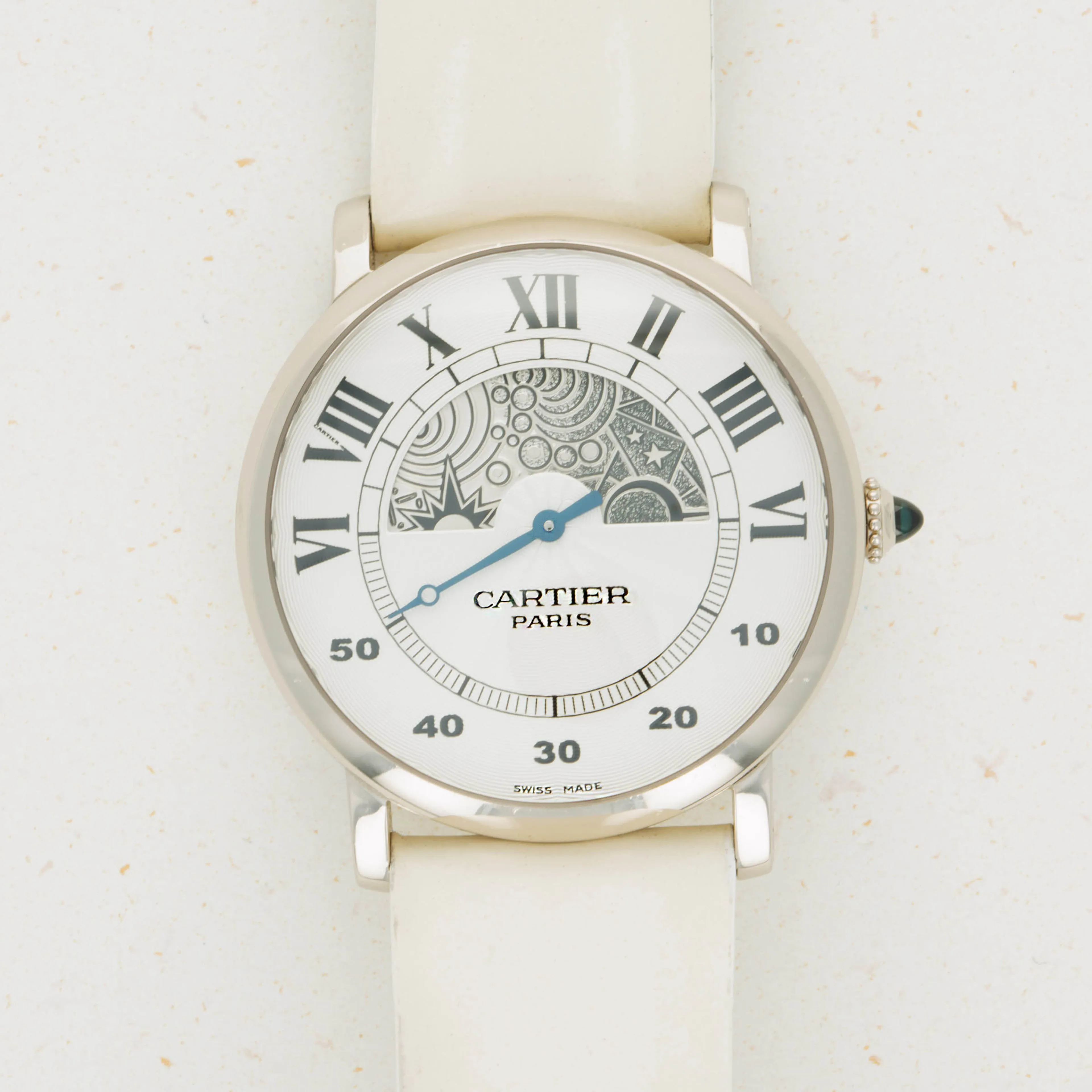 Cartier Ronde de Cartier 28731 42mm White gold White