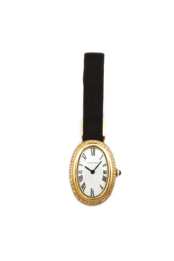 Cartier 78094 22mm Yellow gold White