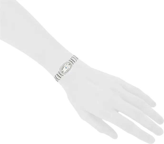 Cartier Baignoire 2369 18mm White gold White 1