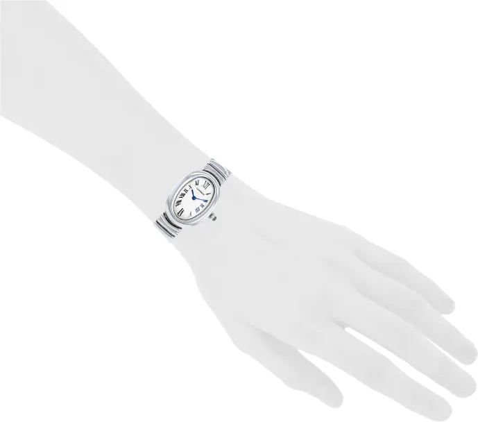 Cartier Baignoire 22mm White gold Silver 1