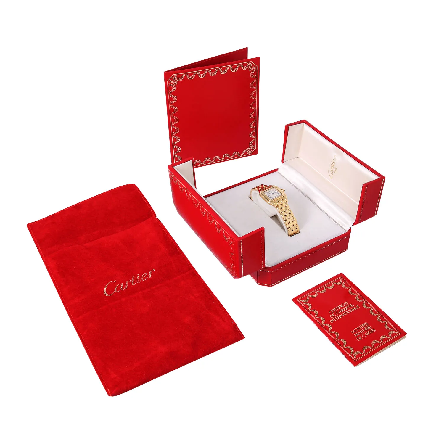 Cartier Panthère 1070 23mm Yellow gold White 7