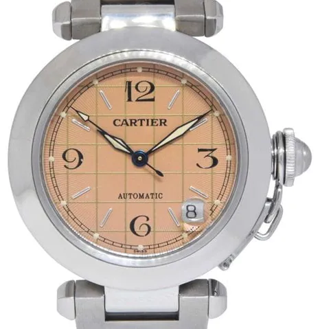 Cartier Pasha 2324 35mm Stainless steel Rose