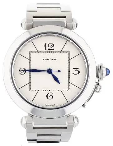 Cartier Pasha 2730 42mm Steel White