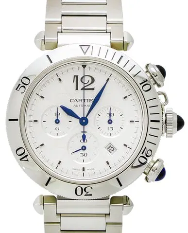 Cartier Pasha de Cartier WSPA0018 41mm Steel Silver