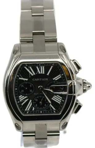 Cartier Roadster W62007X6 43mm Stainless steel Black