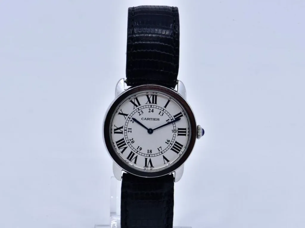 Cartier Ronde de Cartier 2934 34mm Stainless steel White