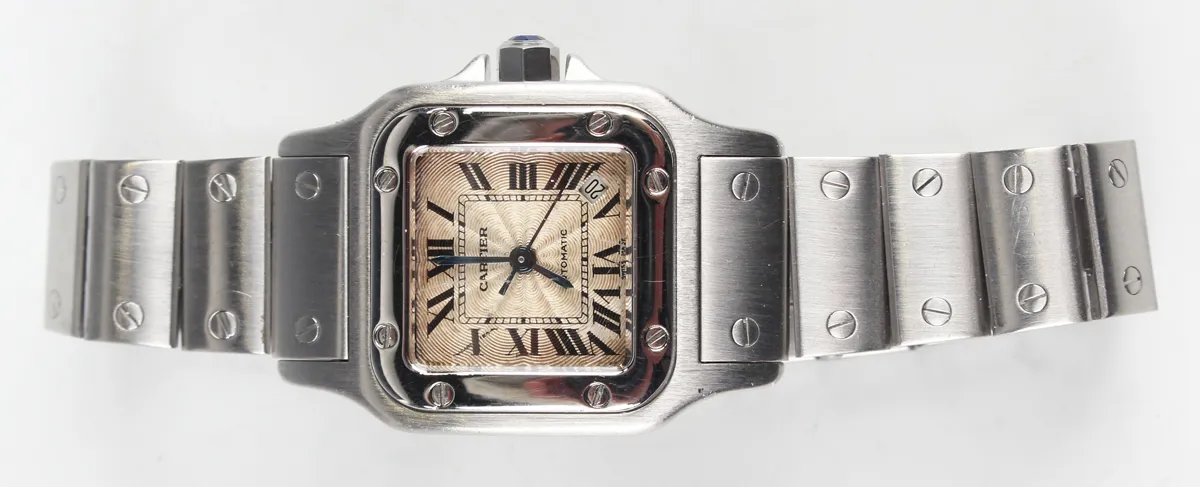 Cartier Santos 2423 26mm Stainless steel Silver 3