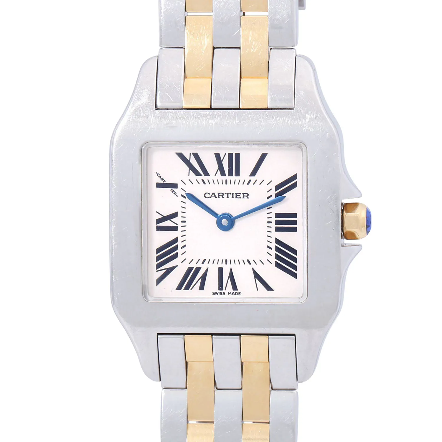 Cartier Santos 2701 26mm Stainless steel White