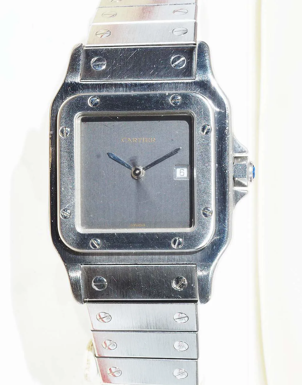 Cartier Santos 2960 29mm Stainless steel Silver