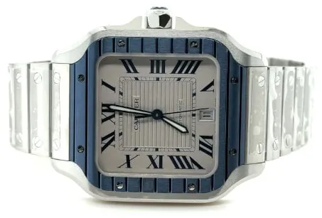 Cartier Santos WSSA0047 40mm Stainless steel White