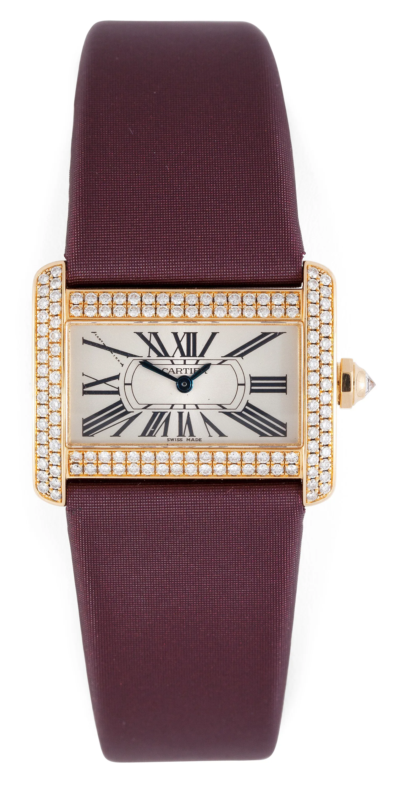 Cartier Tank 2601 32mm Yellow gold White