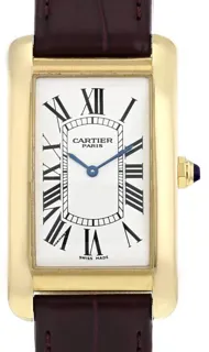 Cartier Tank Américaine 1735B Yellow gold Cream