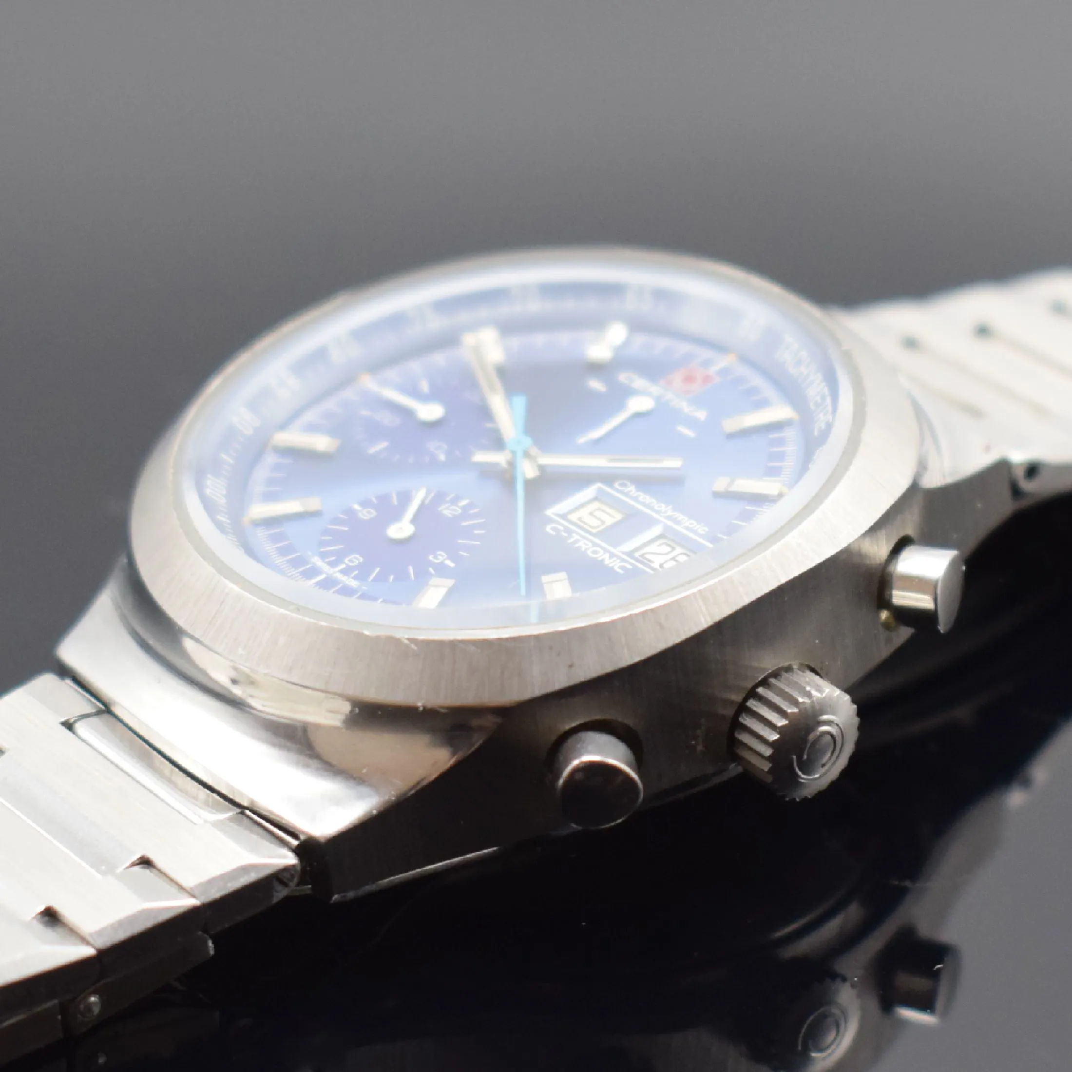 Certina DS 38.5mm Stainless steel Blue 2