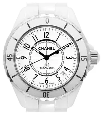 Chanel J12 H5700 38mm White ceramic White