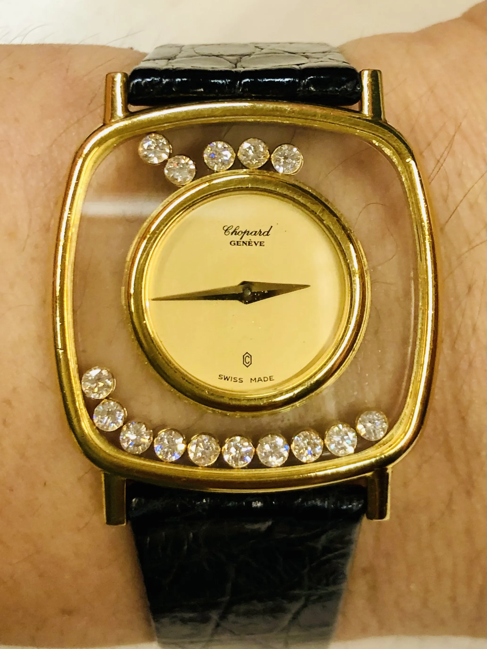 Chopard Happy Diamonds 2184 32mm Yellow gold Gold 4