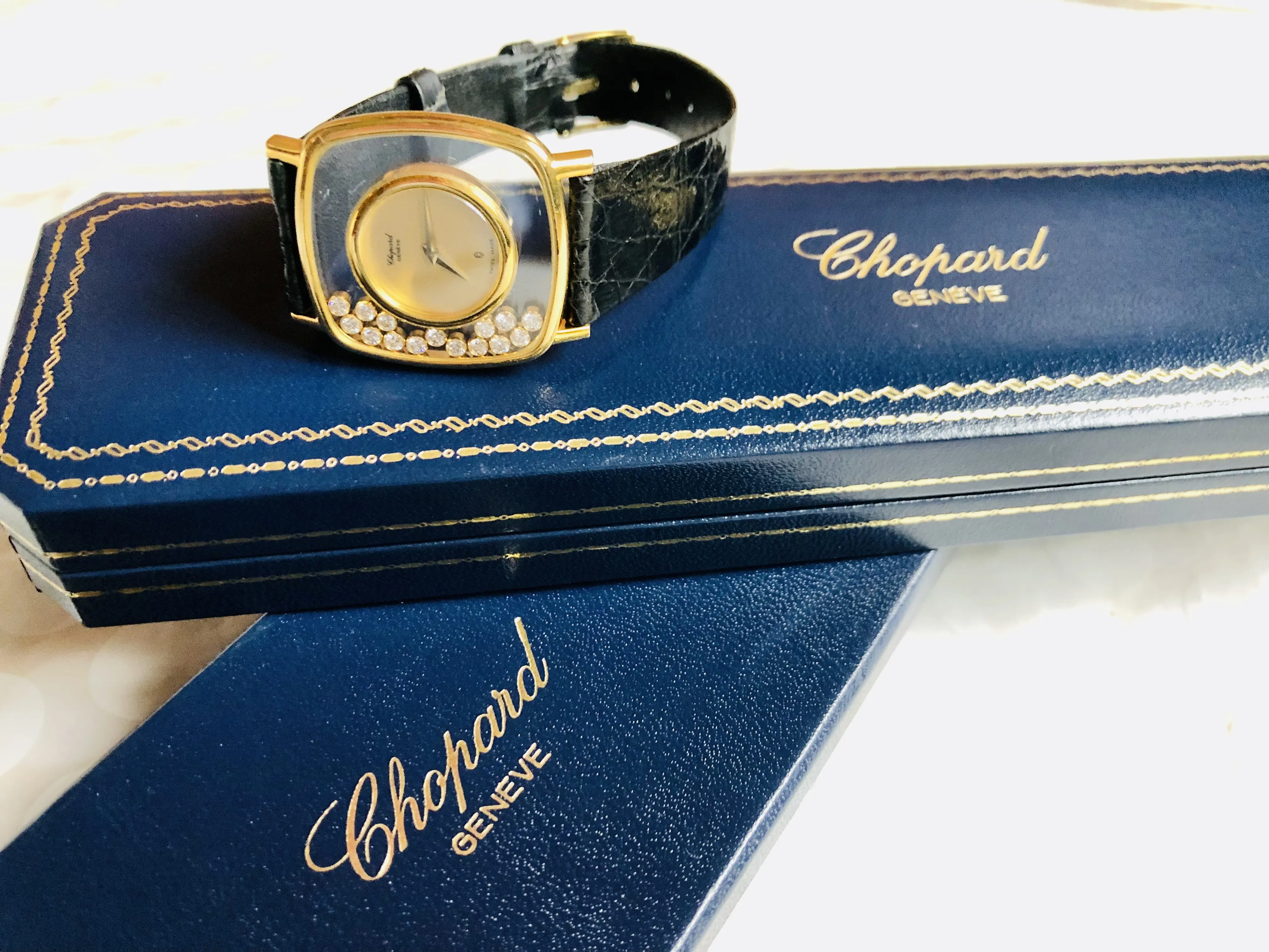 Chopard Happy Diamonds 2184 32mm Yellow gold Gold 8