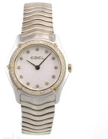 Ebel Classic Wave E1256F2S 28mm Steel •