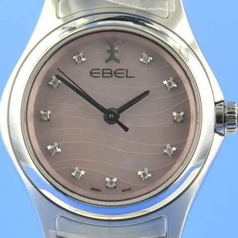Ebel Wave 1216268 30mm Steel Mother-of-pearl
