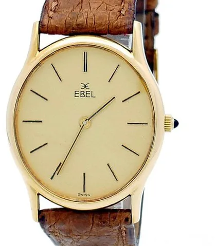 Ebel 8107007 31mm Yellow gold Champagne