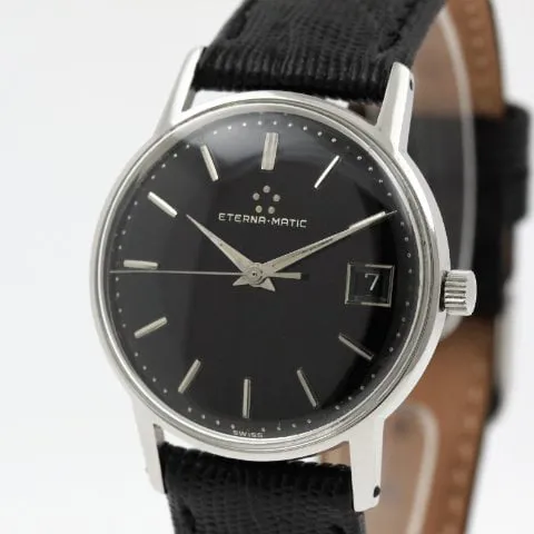 Eterna Eterna-Matic 33mm Stainless steel Black