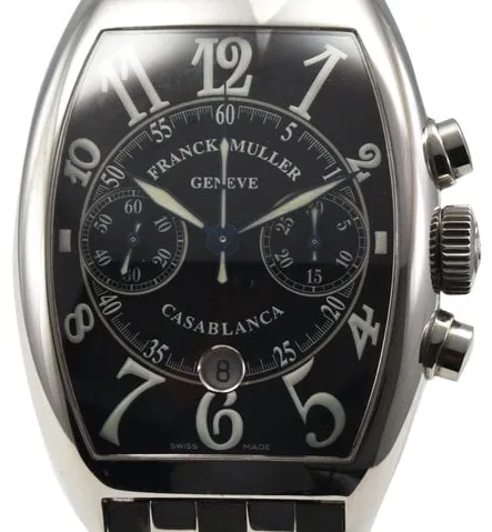 Franck Muller Casablanca 8885 C CC DT 38mm Stainless steel Black