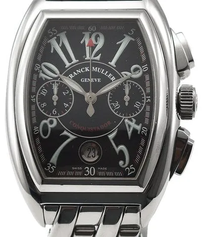 Franck Muller Conquistador 8000 SC Stainless steel Black